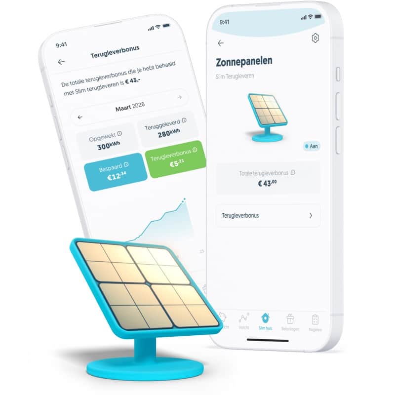 Slim Afregelen in de Frank Energie-app