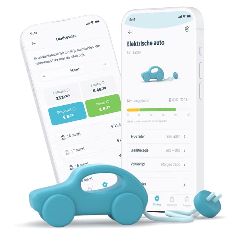 Slim Laden in de Frank Energie-app